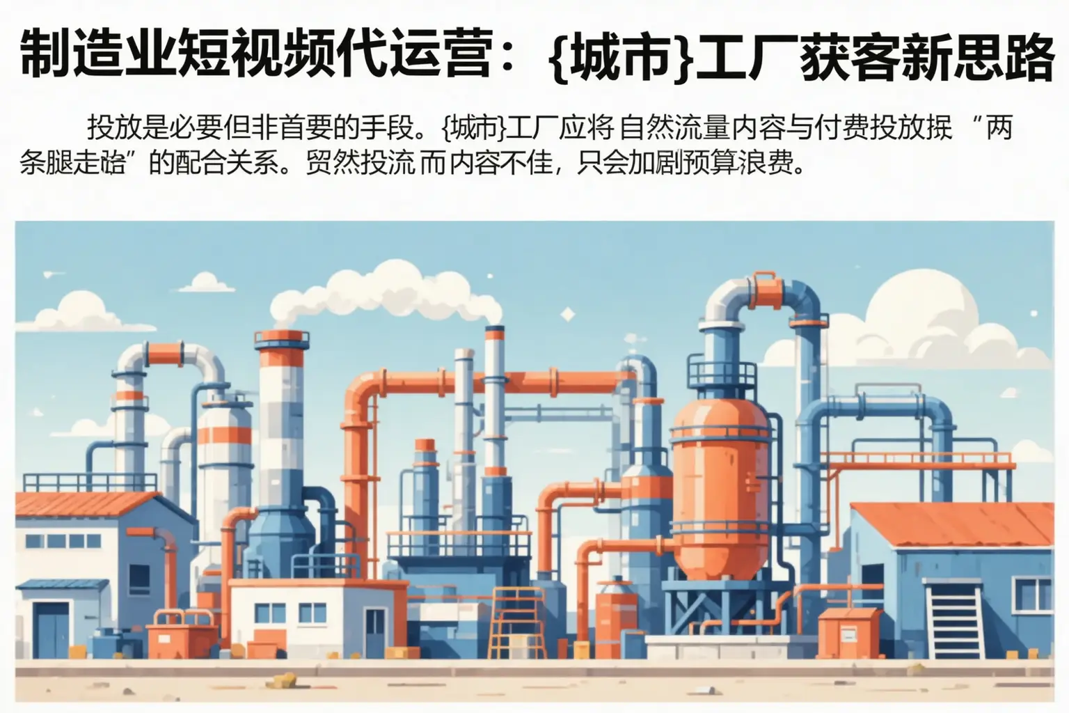 制造业短视频代运营:亚东工厂获客新思路